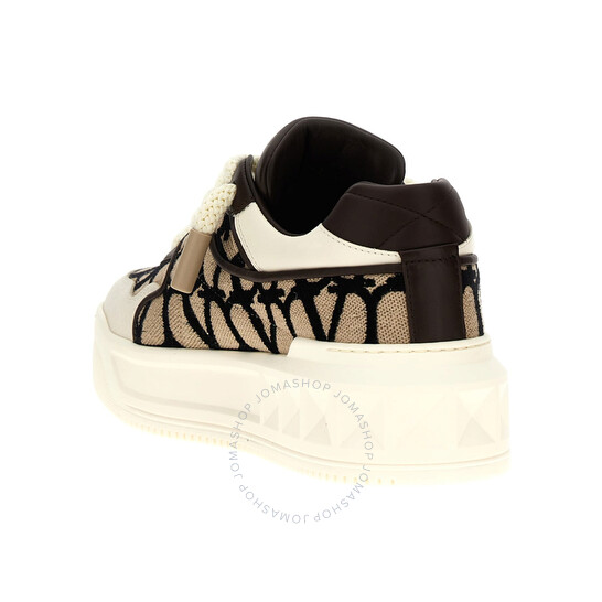 Valentino Garavani One Stud XL Low-Top Sneakers, Brand Size