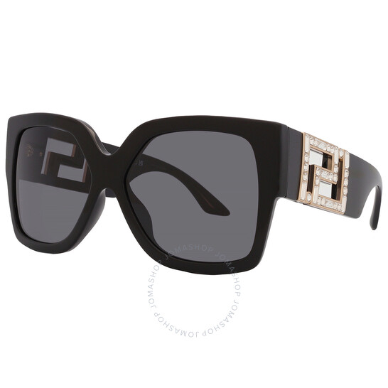 Versace Dark Grey Butterfly Ladies Sunglasses VE4402 547887