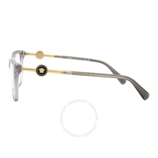 Versace Demo Cat Eye Ladies Eyeglasses VE3293 593 55