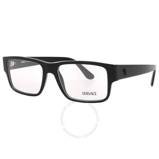 VERSACE オハルフレムメカネ 0VE3302D GB1 Amazon.com: Versace VE3354 - GB1 Eyeglasses Man Black 55 mm
