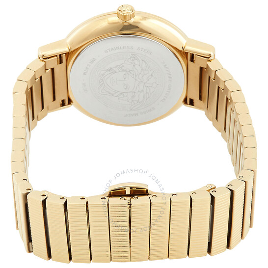 Versace Greca Chic Quartz Red Dial Ladies Watch VE3D00622