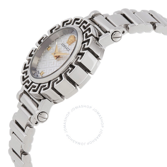 VERSACE★GRECA GLAM レディースメタル腕時計 SILVER VERSACE☆GRECA GLAM レディースメタル腕時計 SILVER 腕時計
