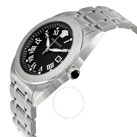 特別価格！Versace V-Sport II Quartz Black Dial Ladies Watch Greca Sphere Watch Black | VERSACE US
