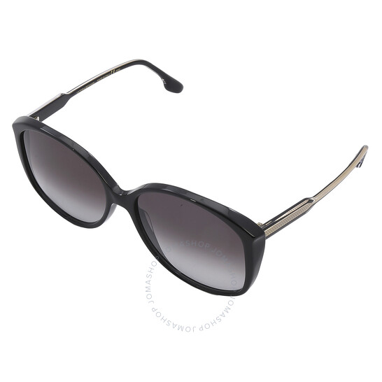 Victoria Beckham Grey Butterfly Ladies Sunglasses VB629S 001