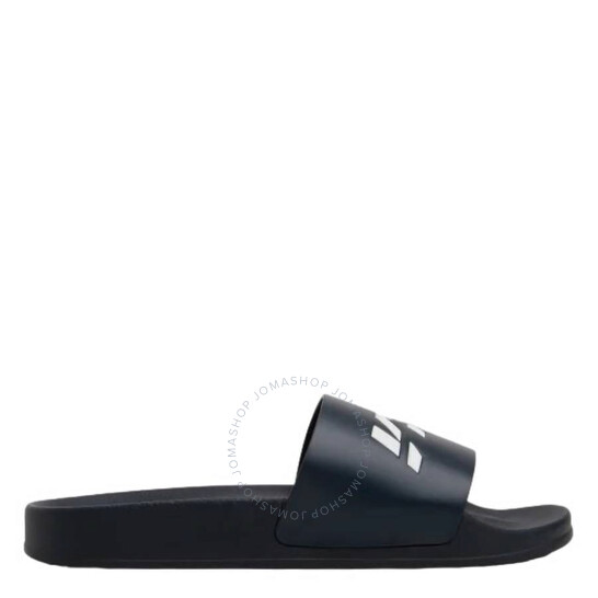 VTMNTS Men's Textured Logo Pool Slides, Brand Size 41 ( US