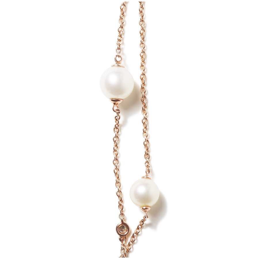 Haus Of Brilliance 18K Rose Gold 1/2 Cttw Diamond and Freshwater Pearl