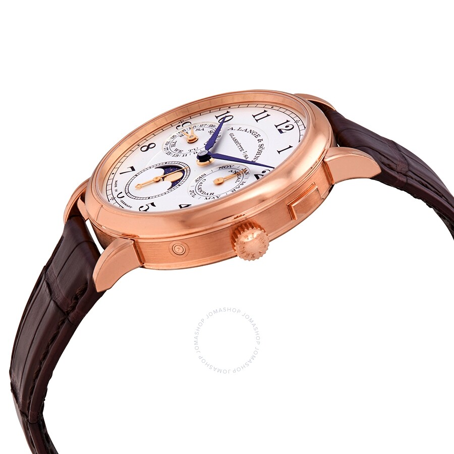 A. Lange & Sohne 1815 Annual Calendar Moonphase Men's 18kt Rose Gold Watch  238.032 4050657290855 - Watches, 1815 Annual Calendar - Jomashop