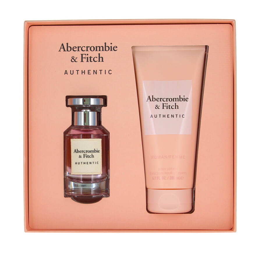 Abercrombie And Fitch Ladies Authentic Gift Set Fragrances