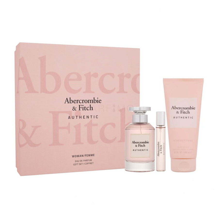 Abercrombie And Fitch Ladies Authentic Gift Set Fragrances 085715165909