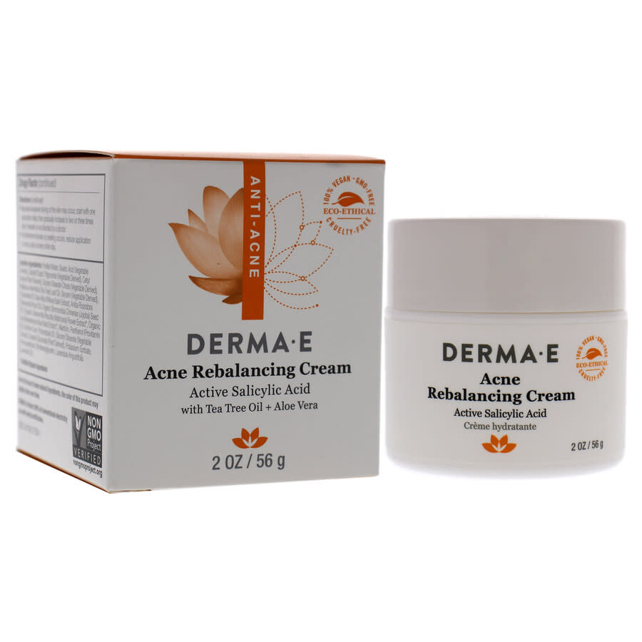 DermaE Acne Rebalancing Cream by DermaE for Unisex 2 oz Cream
