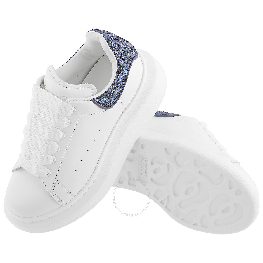 Alexander Mcqueen Kids Larry Chunky Glitter Sneakers, Brand Size 30 (13