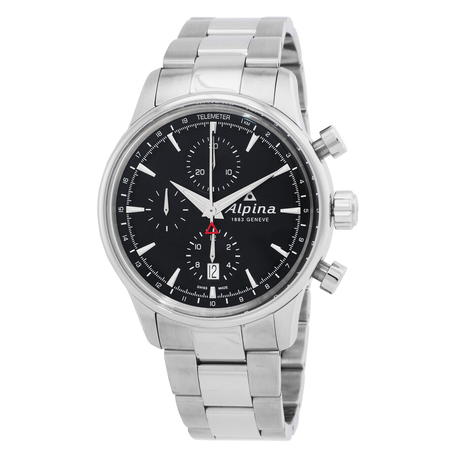 Alpina al750n4e6b alpiner automatic silver watch clearance