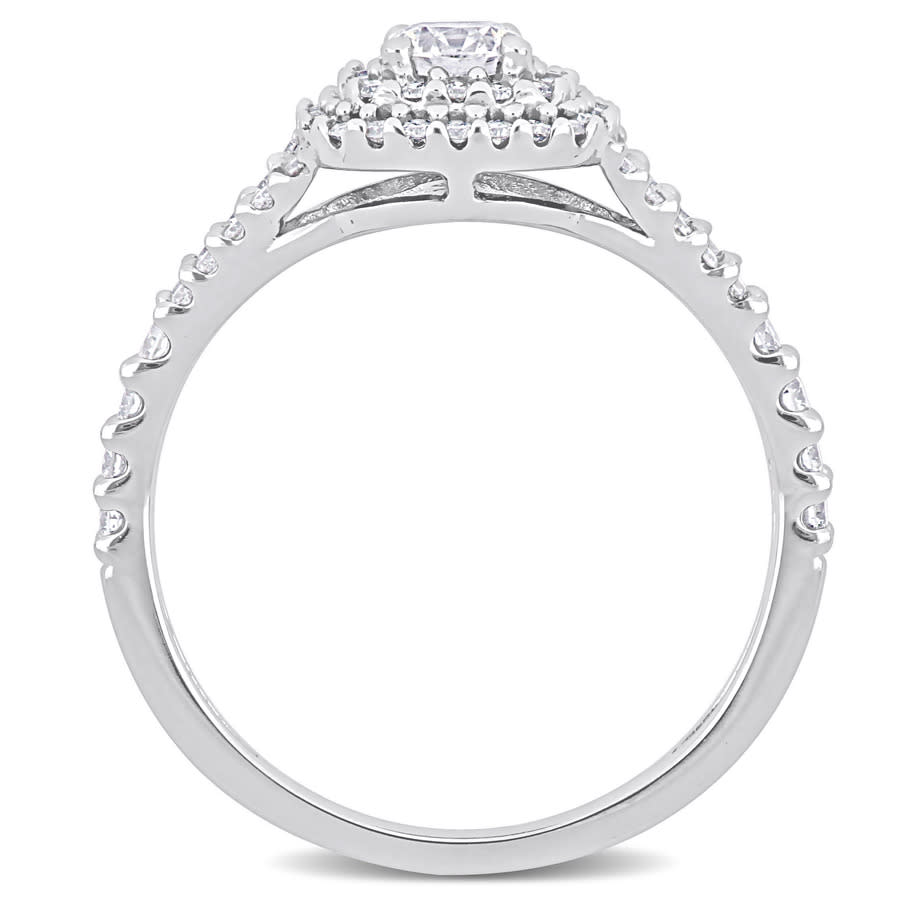 Amour 3/4 CT Diamond TW Engagement Ring in 14K White Gold JMS009868-5 ...