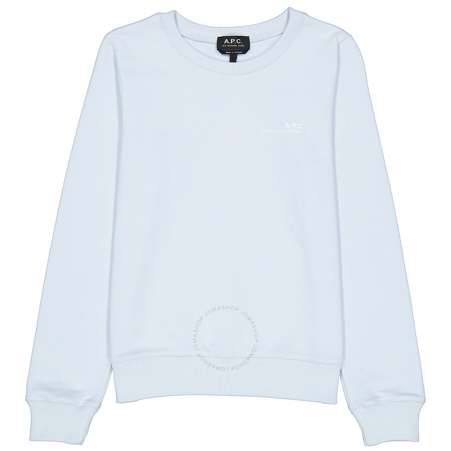 pale blue ladies sweatshirt