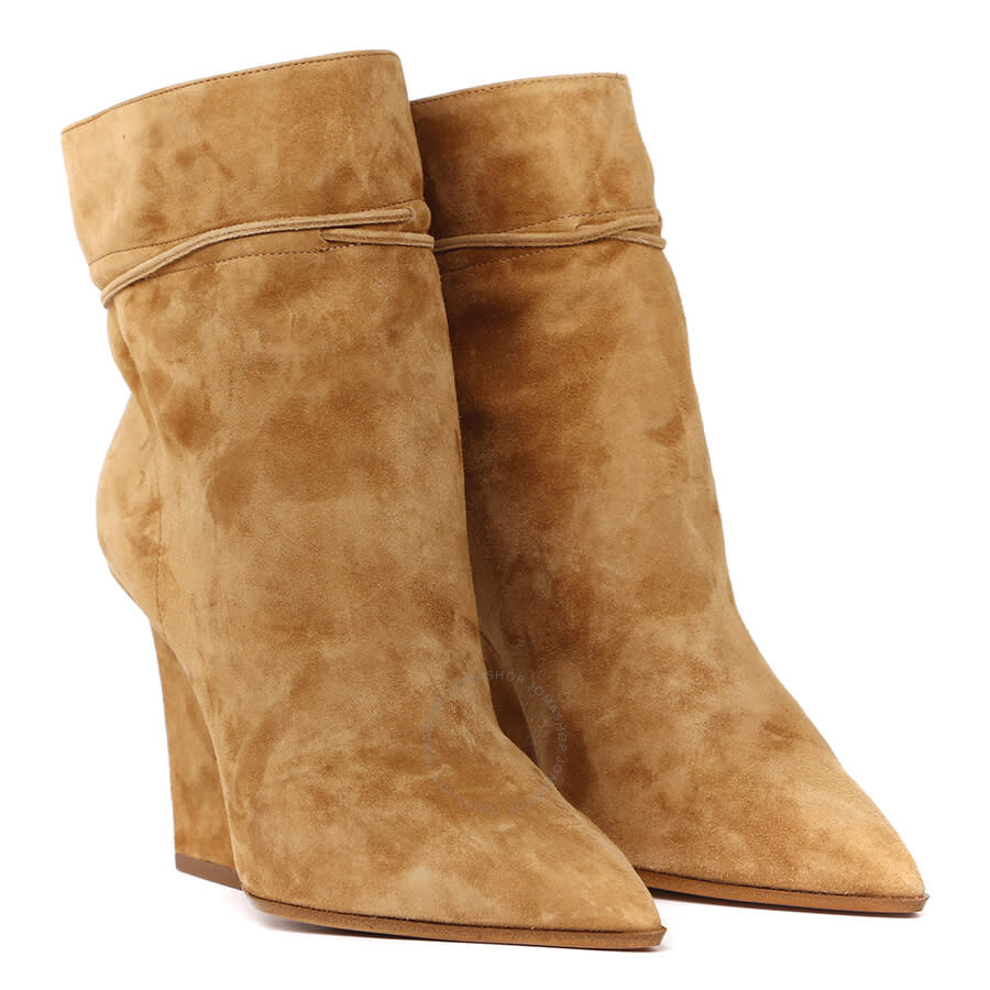 Aquazzura Ladies Beige Boots, Brand Size 36 ( US Size 6