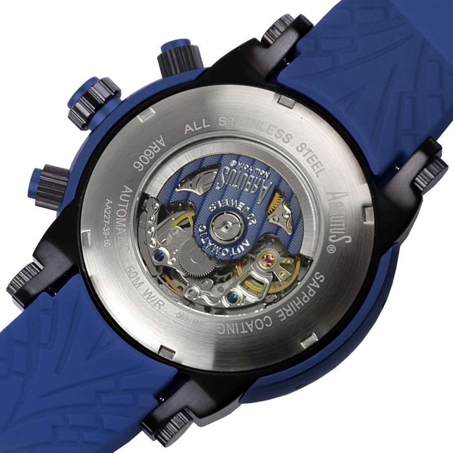 Arbutus Wall Street Black Dial Men's Watch AR606BYU Watches, Wall