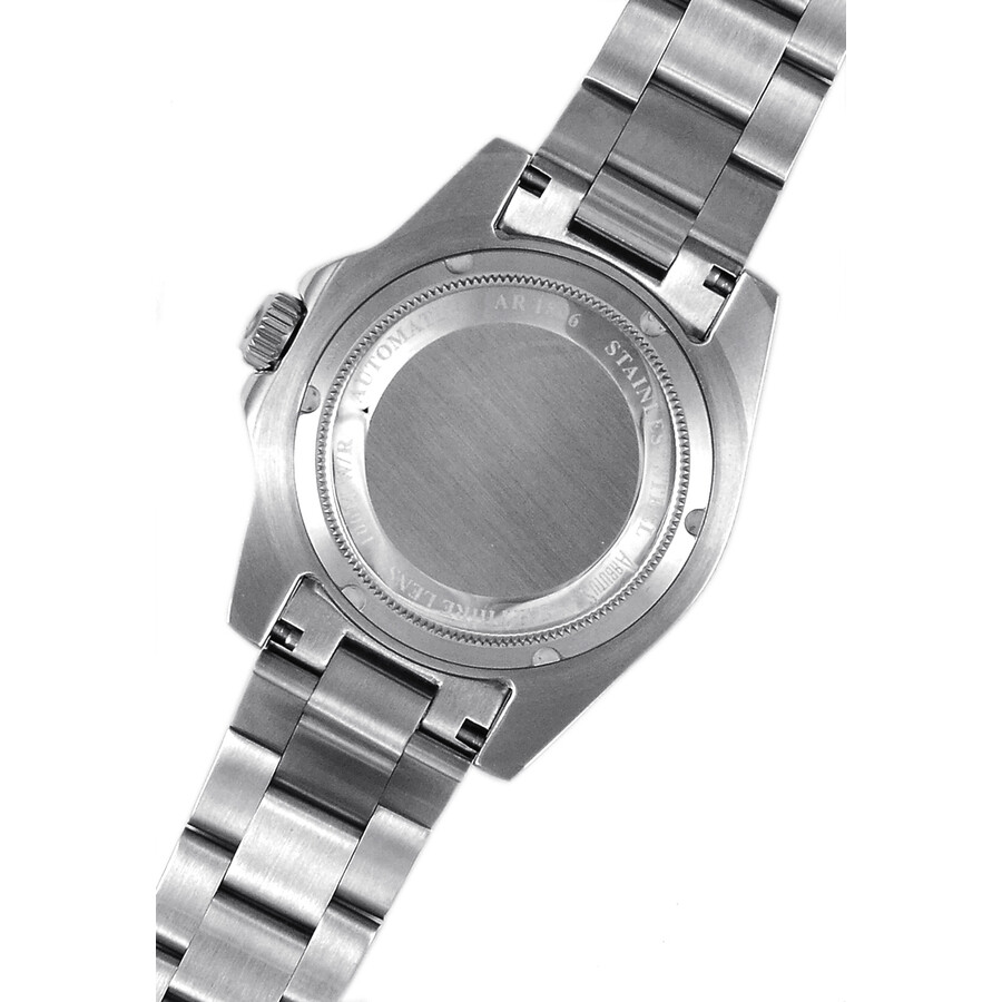 Arbutus Wall Street GMT Automatic Black Dial Men's Watch AR1806SRS