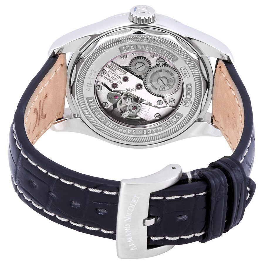 Armand Nicolet L16 Blue Dial Men's Hand Wound Watch A132AAABUP713BU2