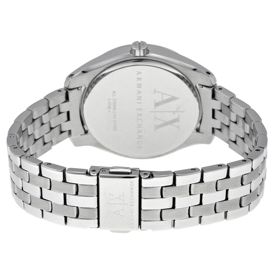 Armani Exchange Black Dial Stainless Steel Ladies Watch AX5509