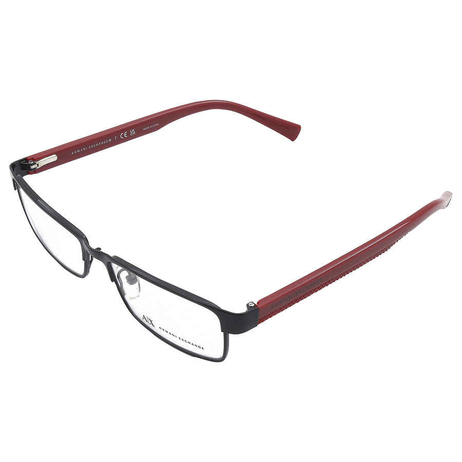 Armani Exchange Demo Rectangular Men's Eyeglasses AX1009 6036 53