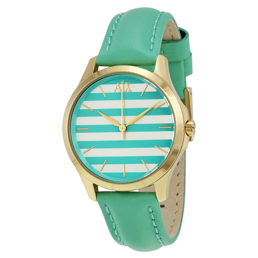 armani exchange watch green