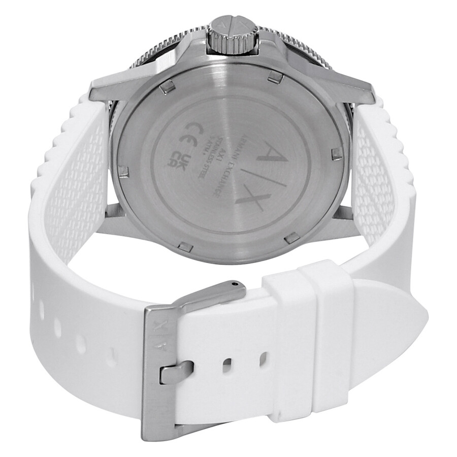 Armani Exchange Leonardo Quartz White Dial Men's Watch AX1850