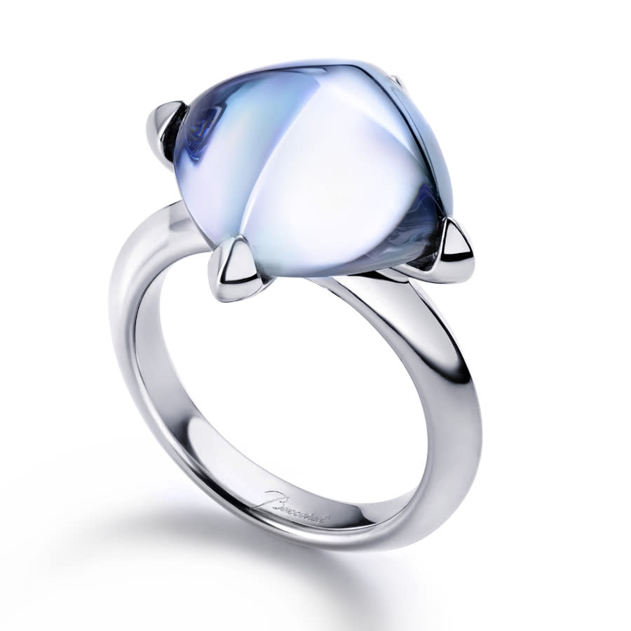 Baccarat Medicis Sterling Silver, Crystal Ring 2612721 - Jewelry ...