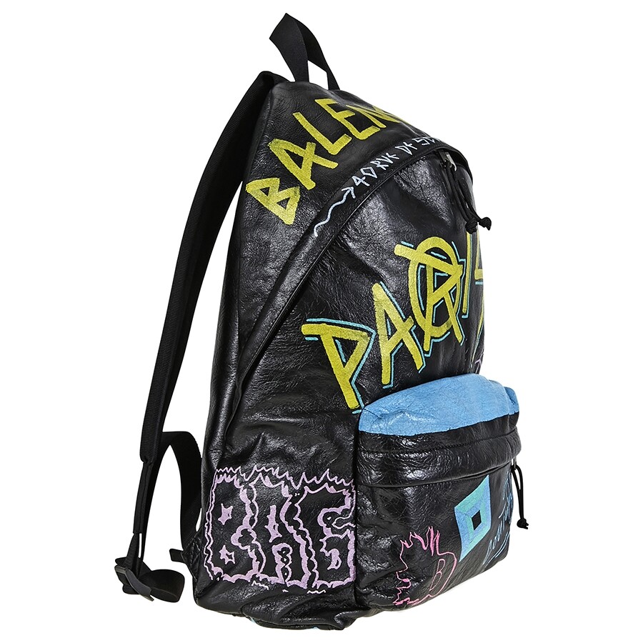 balenciaga graffiti backpack
