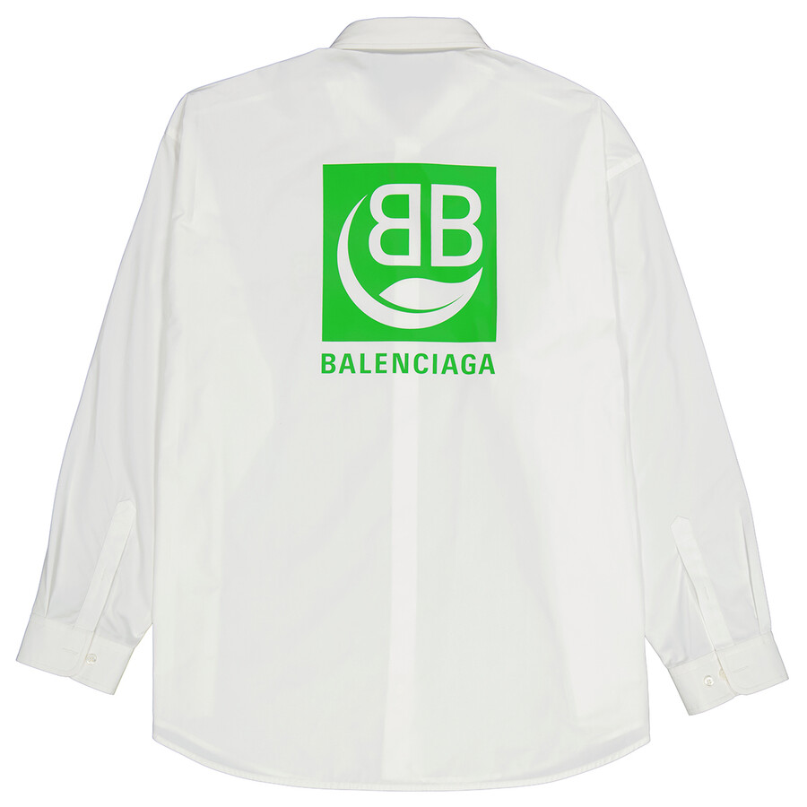 Balenciaga green logo shirt Clearance