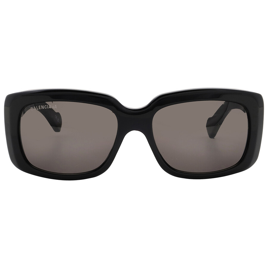 Balenciaga Grey Rectangular Sunglasses BB0072S 001 56 889652264714