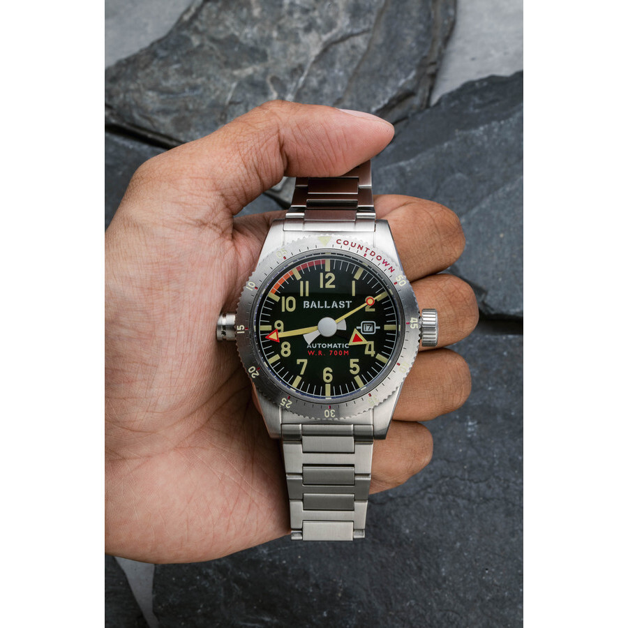 Ballast Amphion Black Dial Men's Watch BL314802 194595026627