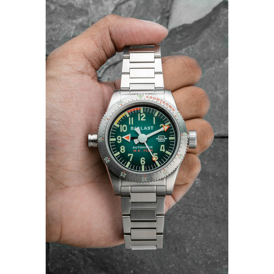 Ballast Amphion Green Dial Men's Watch BL314804 194595026634