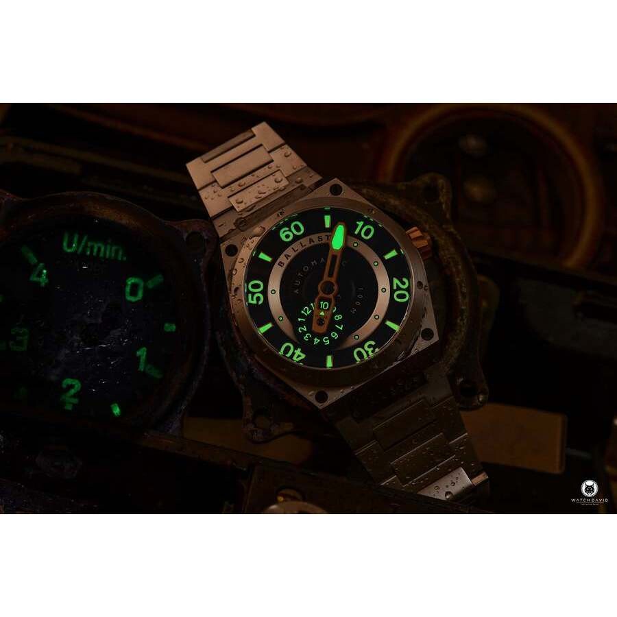 Ballast Valiant Black Dial Men's Watch BL314711 194595025910