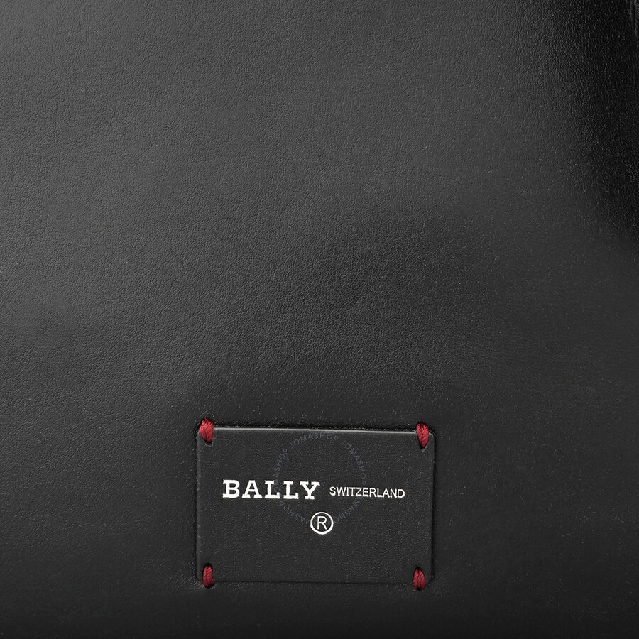 Bally Black Men's Hawick Leather Messenger Bag 6227998 7612510941624