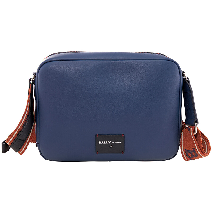 Bally Hobs Blue Leather Crossbody 6231825 2005904247818 Handbags