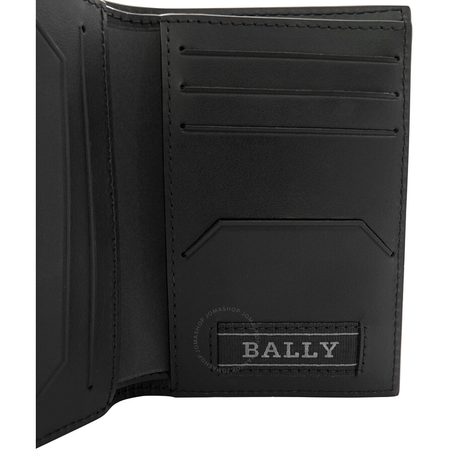 Bally Men's Black Brycen Leather Wallet 603210 22369 F100 7617659047640