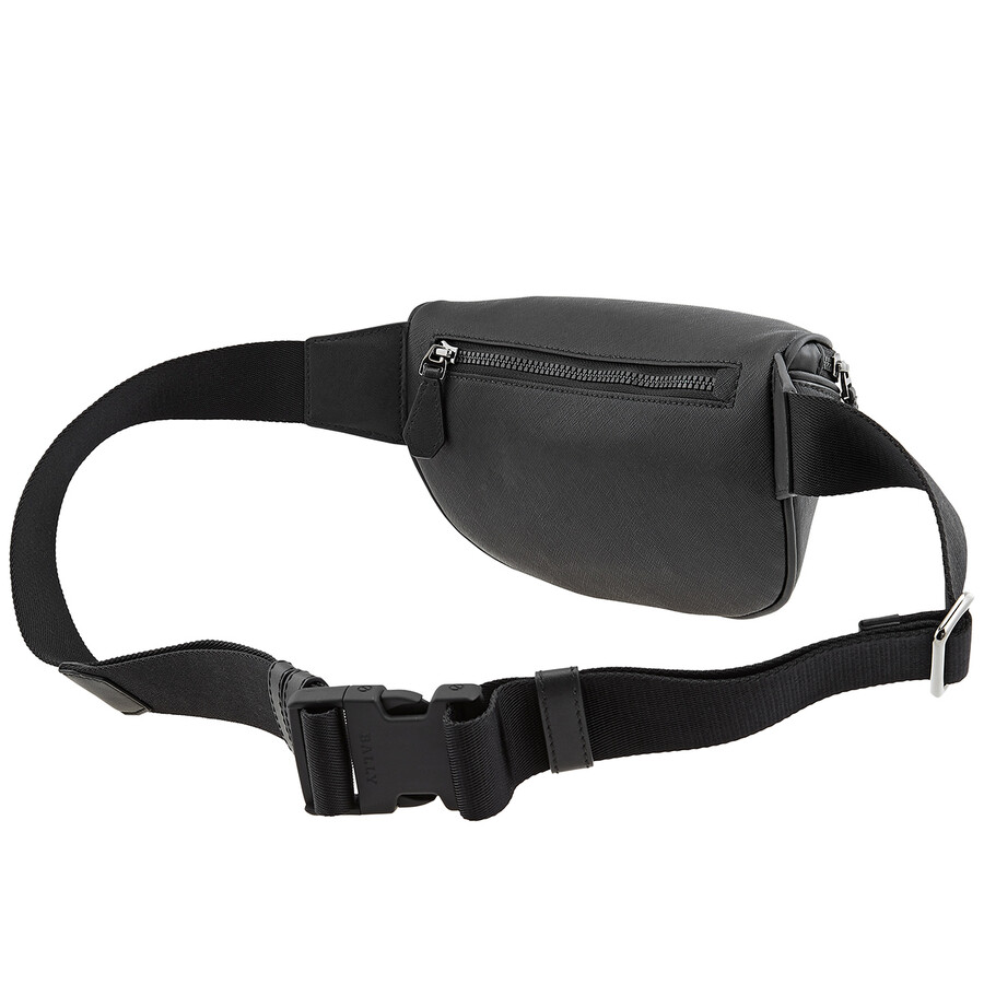 Bally Men's Black Mythos Matey Belt Bag 602333 25879 F000 7612506485675