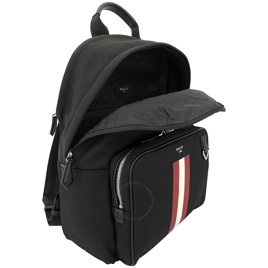 Bally Men's Black Zeed Logo Backpack MAK00ENY033U901 7617659598722