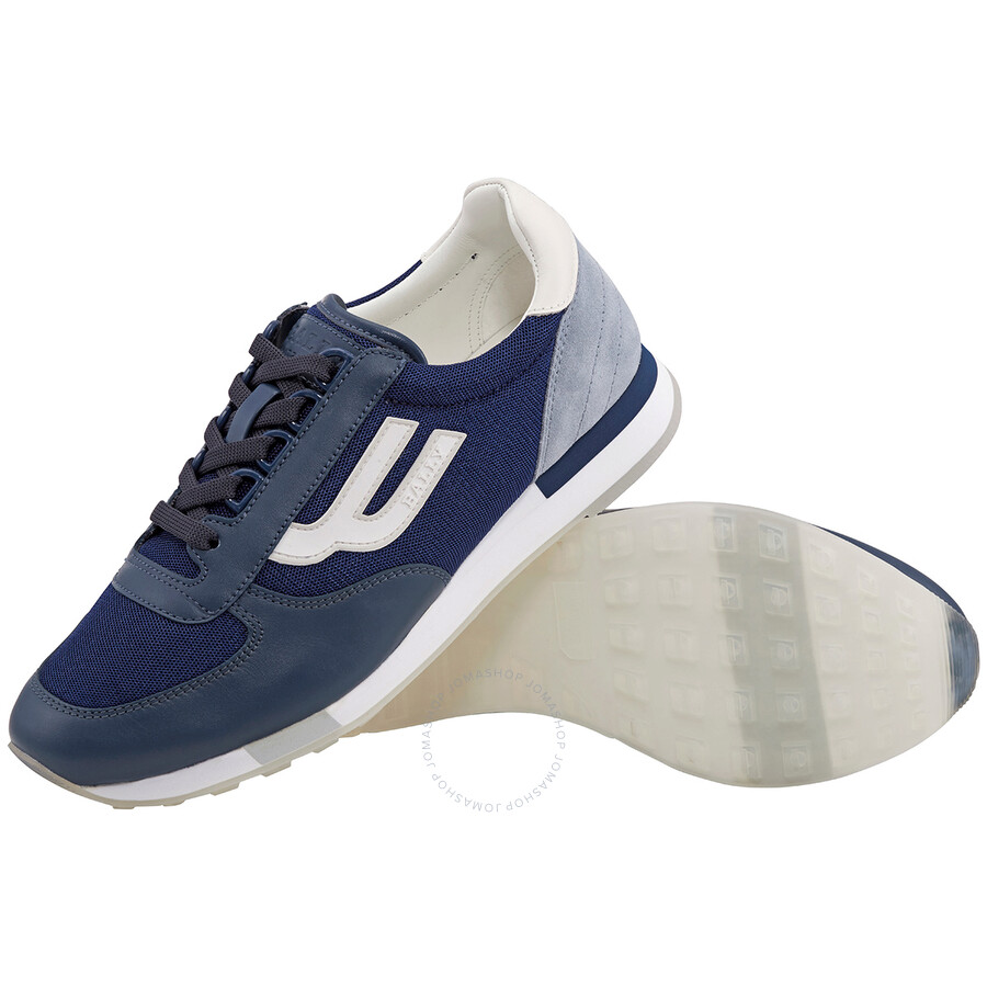 blue bally sneakers