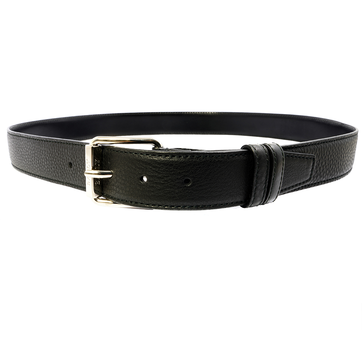 Bally Ripley 35mm Black Leather Belt 