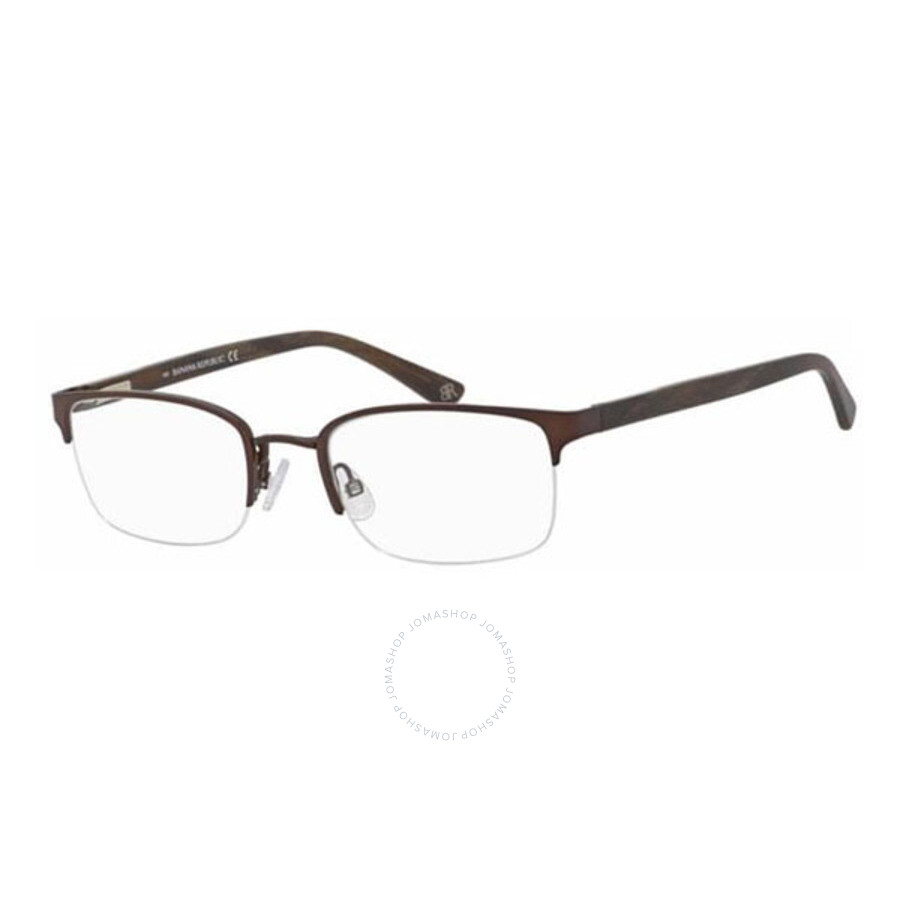 Banana Republic Men's Brown Square Eyeglass Frames Guy04IN0050