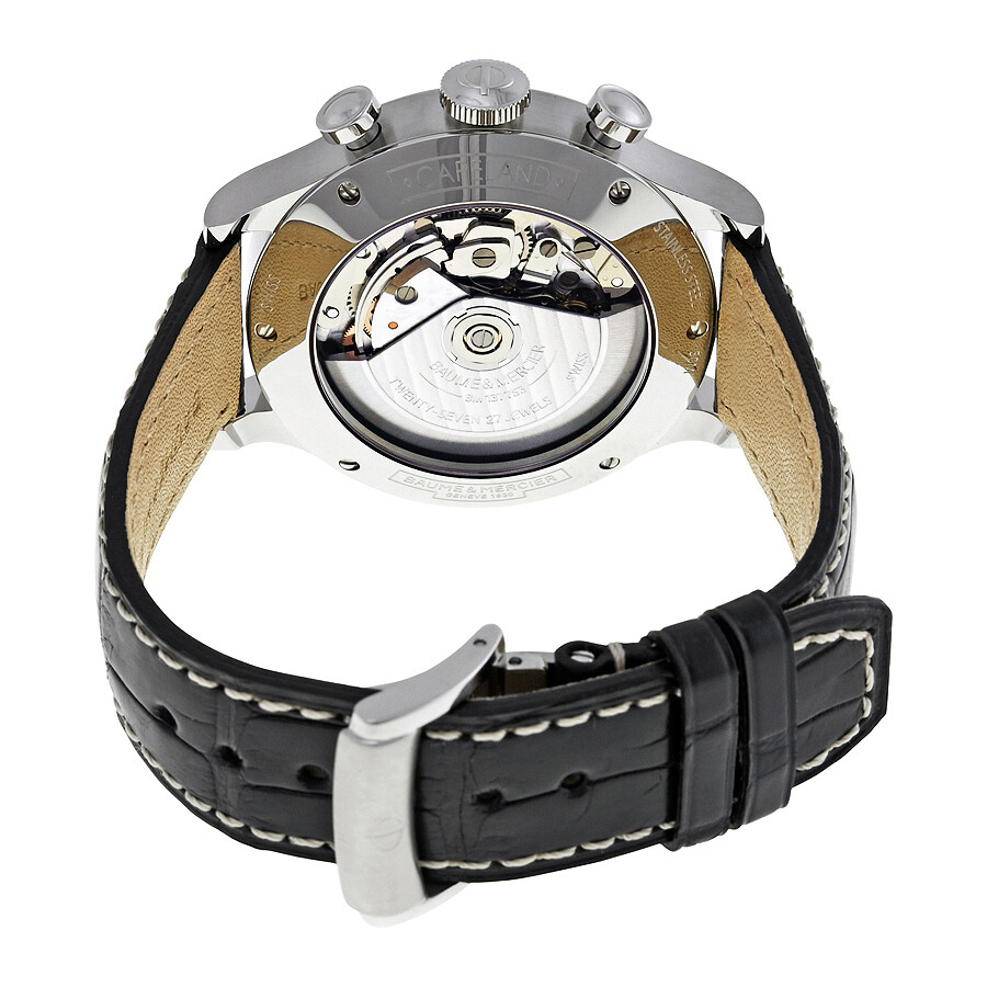 Baume Et Mercier Baume And Mercier Capeland Black Dial Men S Watch A Baume Mercier Capeland Jomashop