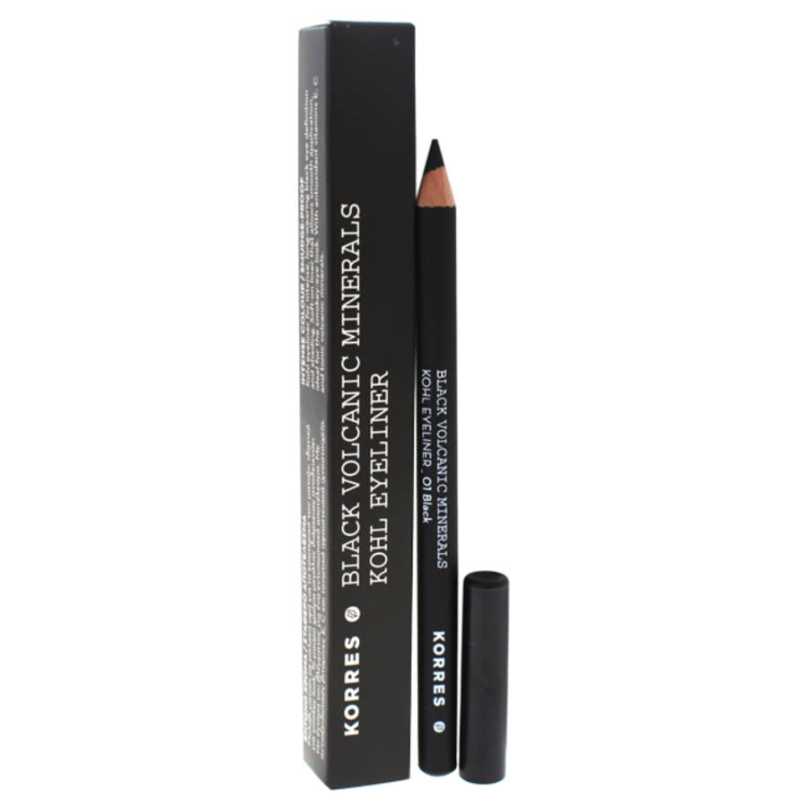 Korres Black Volcanic Minerals Kohl Eyeliner 01 Black by Korres for