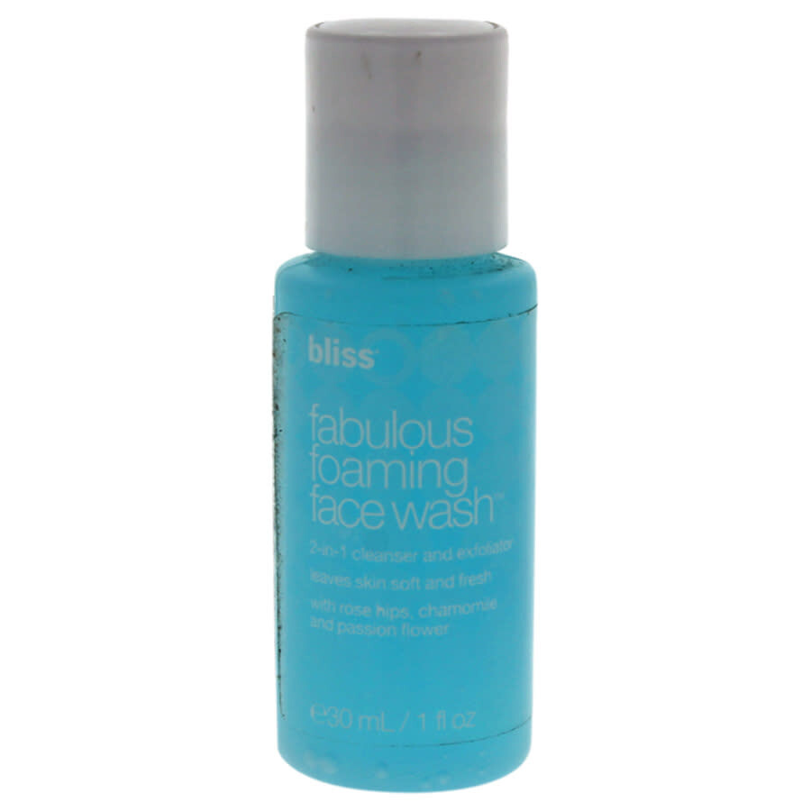 bliss exfoliating face wash