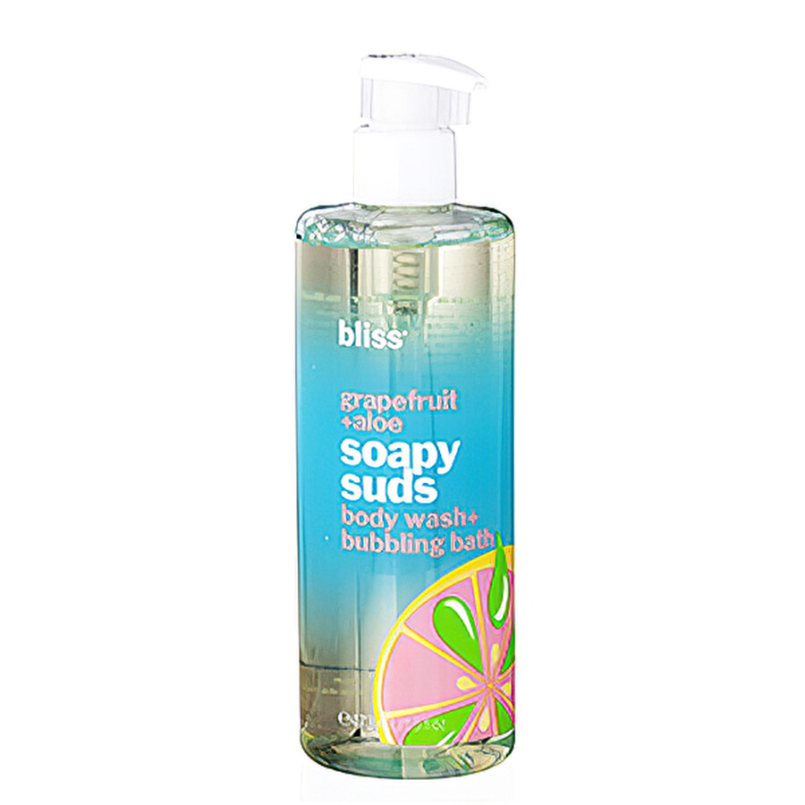 Bliss / Grapefruit + Aloe Soapy Suds Body Wash 16 oz 651043017083