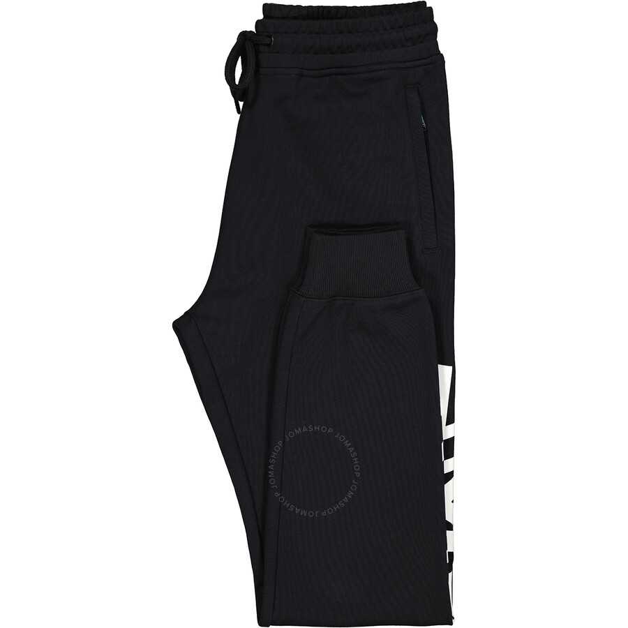 Boy London Black Boy Stick Cotton Jogger Pants, Brand Size Small BOY