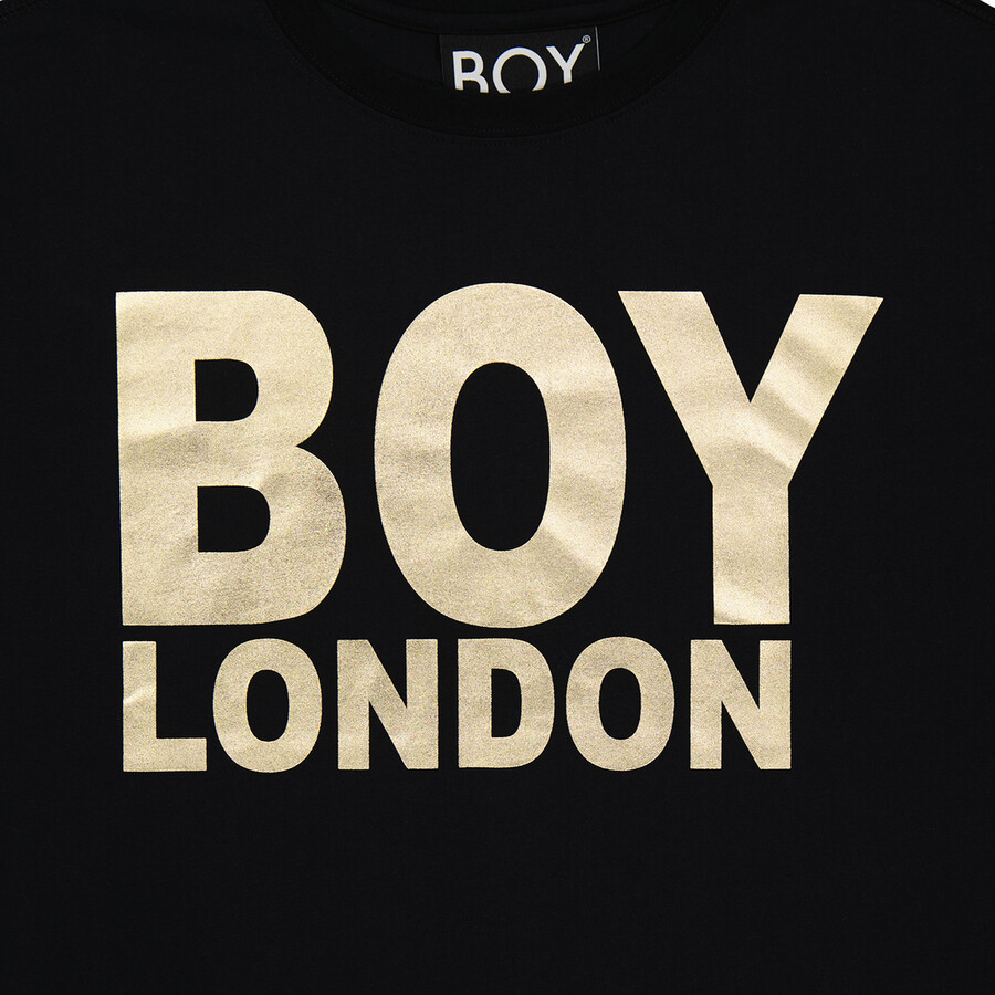Boy London Men's Black / Gold Boy London Tee, Brand Size XSmall BOY