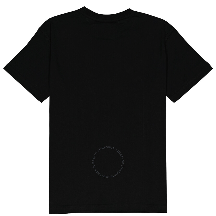 Boy London Men's Black/Gold Boy Eagle Logo Print TShirt, Brand Size X