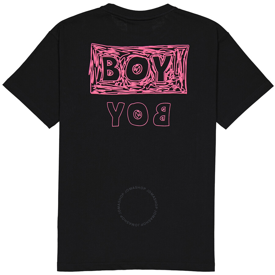 Boy London Men's Boy Doodle Cotton Tshirt, Size Small BOY DOODLE TEE
