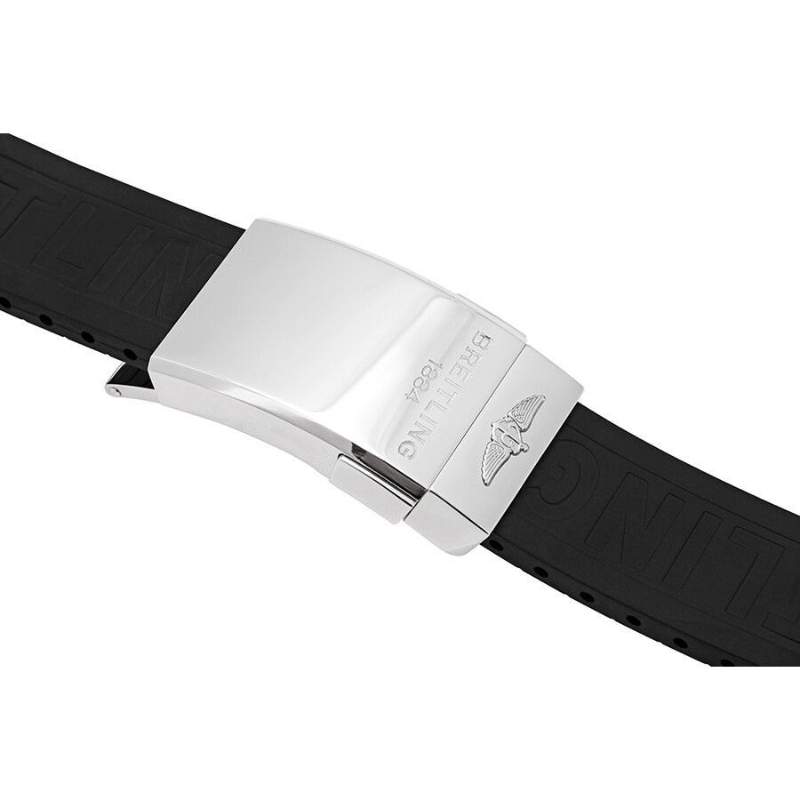 Breitling 2018 mm Rubber Watch Band 151SA18D.4 842047145388 Watch